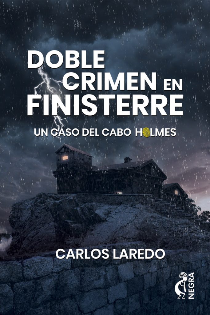 Portada de Doble crimen en Finisterre de Carlos Laredo